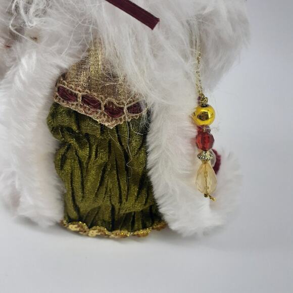 Christmas Santa Clause Large Ornament Small Tree Topper - Picture 7 of 11